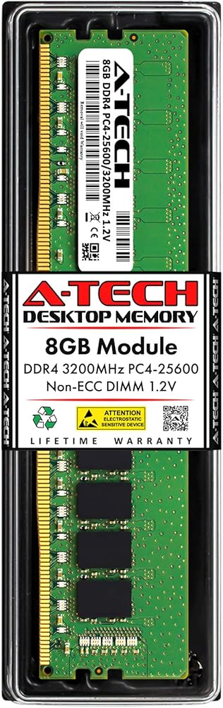 8GB DDR4 (1x8GB) + B550