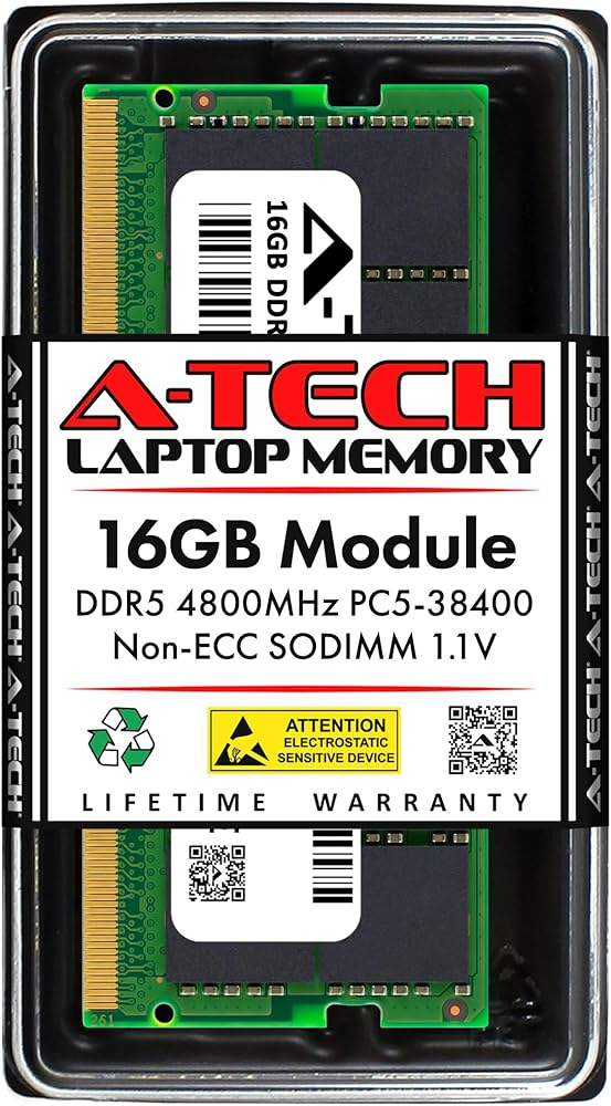 16GB DDR5 (1x16GB)