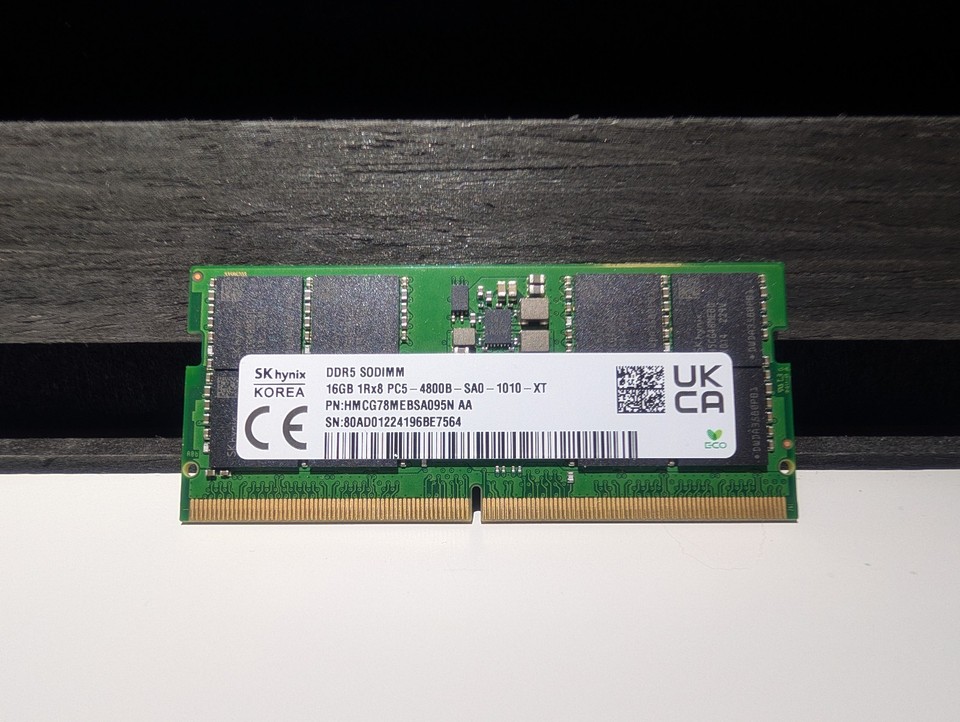 16GB DDR5 SO-DIMM